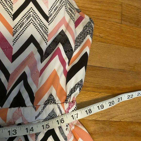 Robert Louis Dress Women's M Sleeveless Stretch Front Tie Pullover - Picture 6 of 7